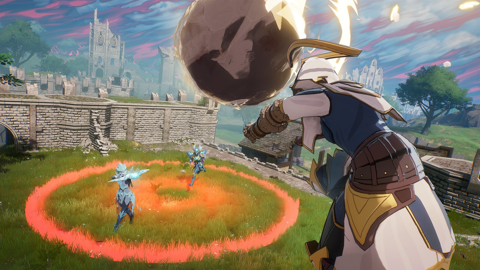 A squad contesting an objective in Dominion